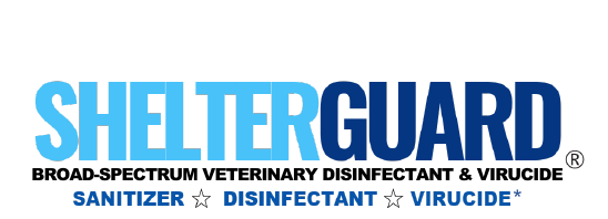 ShelterGuard Broad-Spectrum Veterinary Disinfectant & Virucide label header