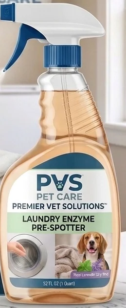 PVS Pet Care Laundry Enzyme Pre-Spotter 32 oz trigger spray