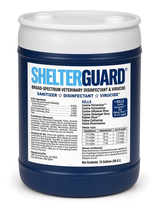 ShelterGuard 15 gallon drum