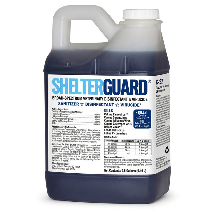 ShelterGuard 2.5 gallon