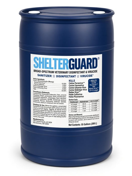 ShelterGuard 55 gallon drum